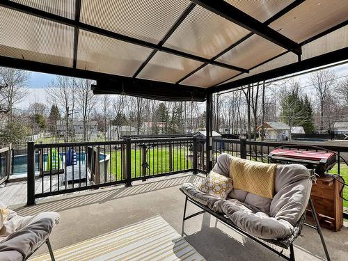 Balcony - 25 Rue Clermont, Saint-Lin/Laurentides, QC - Outdoor With Exterior