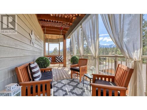 804 15Th  Street, Invermere, BC - Outdoor With Deck Patio Veranda With Exterior