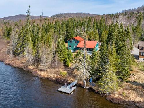 Aerial photo - 1055 Ch. Du Lac-Supérieur, Lac-Supérieur, QC - Outdoor With Body Of Water With View