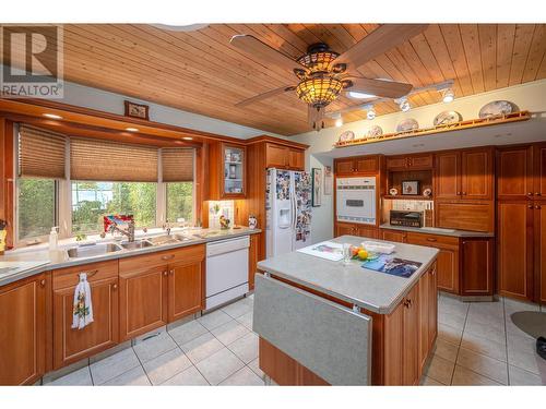 115 Cedar Avenue, Kaleden, BC - Indoor Photo Showing Kitchen With Double Sink