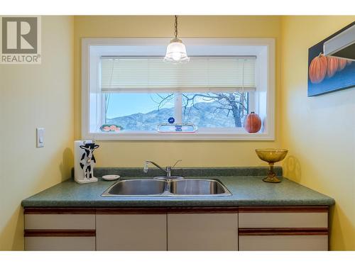 115 Cedar Avenue, Kaleden, BC - Indoor Photo Showing Kitchen With Double Sink
