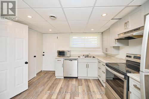 30 Colonial St, Welland, ON - Indoor Photo Showing Kitchen With Double Sink