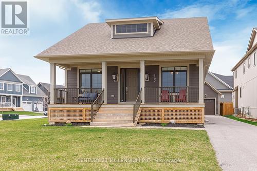 133 Red Pine Street, Blue Mountains, ON - Outdoor With Deck Patio Veranda With Facade