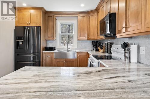 1111 Whitehead Farm Rd, Gravenhurst, ON - Indoor Photo Showing Kitchen With Double Sink