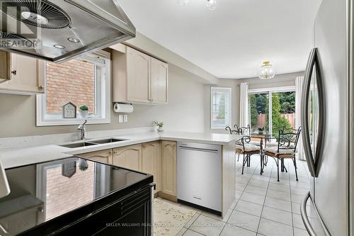 18 Prince Cres, Brampton, ON - Indoor Photo Showing Kitchen With Double Sink