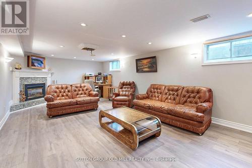 60 Ridgemount Road, Toronto, ON - Indoor Photo Showing Living Room With Fireplace