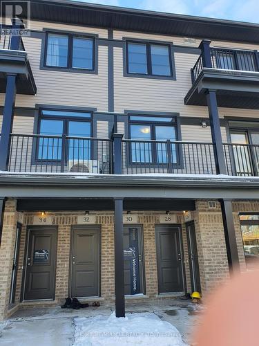 32 Lomond Lane, Kitchener, ON - Outdoor With Balcony With Deck Patio Veranda With Facade