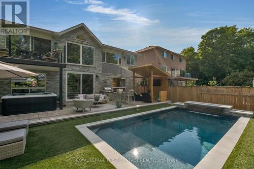 84 Osprey Ridge Rd, Barrie, ON - Outdoor With In Ground Pool
