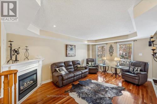 167 Gatwick Dr, Oakville, ON - Indoor Photo Showing Living Room With Fireplace