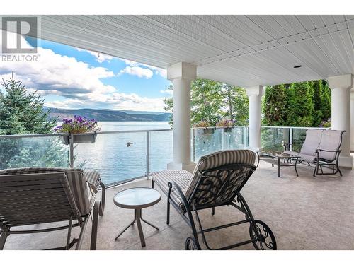 4069 Westside Road N, West Kelowna, BC - Outdoor With Body Of Water With Deck Patio Veranda With Exterior