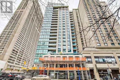 1703 - 1121 Bay Street, Toronto, ON - Outdoor With Balcony With Facade