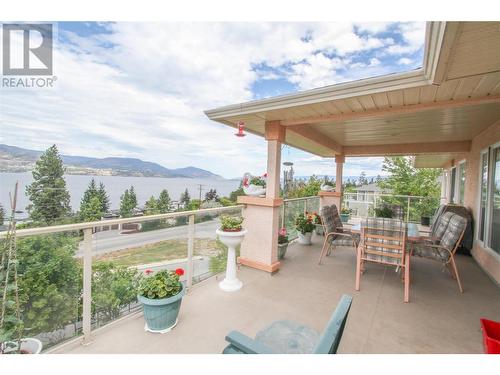 312 Uplands Drive, Kelowna, BC - Outdoor With Body Of Water With Deck Patio Veranda With Exterior