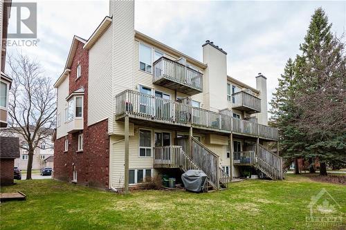 Rear of building - deck to be replaced this year - 171 Briston Private, Ottawa, ON - Outdoor With Exterior