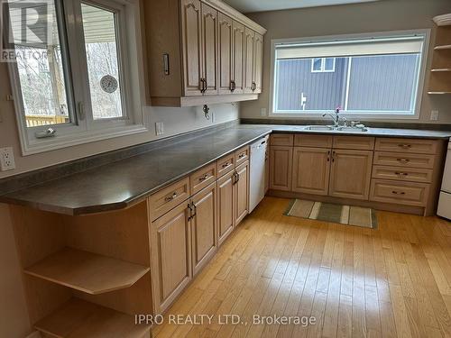 188 Maple Heights Dr, Gravenhurst, ON - Indoor Photo Showing Kitchen With Double Sink