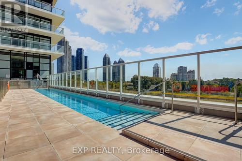 #1901 -251 Manitoba St, Toronto, ON - Outdoor With In Ground Pool With Balcony