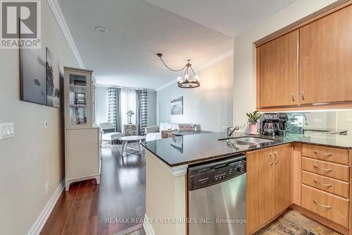 #1106 -2087 Lake Shore Blvd W, Toronto, ON - Indoor Photo Showing Kitchen With Double Sink
