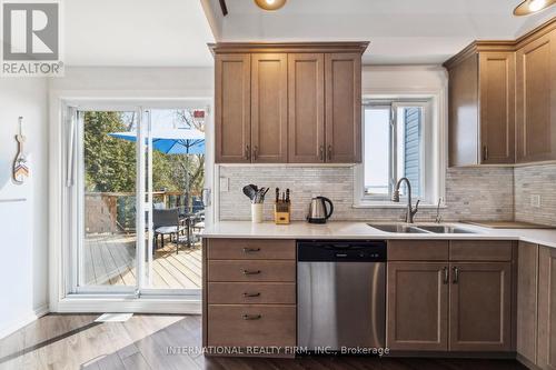 339 Carnegie Beach Rd, Scugog, ON - Indoor Photo Showing Kitchen With Double Sink