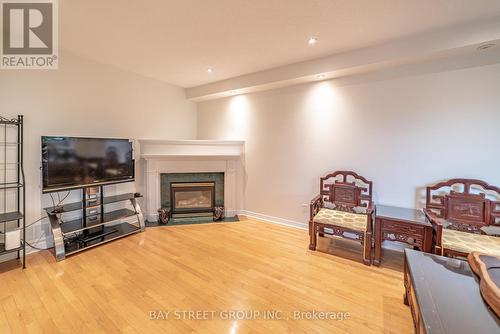 645 Carlton Rd, Markham, ON - Indoor Photo Showing Living Room With Fireplace