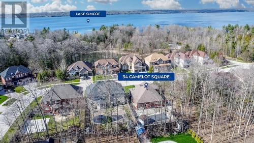 34 Camelot Sq, Barrie, ON - Outdoor With Body Of Water With View