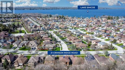 21 Crimson Ridge Rd, Barrie, ON - Outdoor With Body Of Water With View