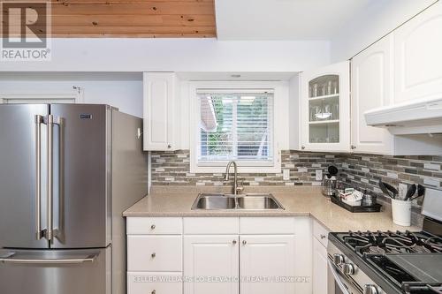 43 Trout Lane, Tiny, ON - Indoor Photo Showing Kitchen With Double Sink