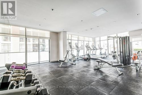 #1105 -1815 Yonge St, Toronto, ON - Indoor Photo Showing Gym Room