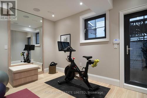 348A Crawford St, Toronto, ON - Indoor Photo Showing Gym Room