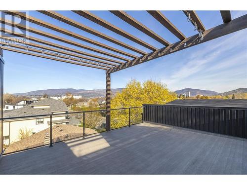 861 Rose Avenue Unit# 2, Kelowna, BC - Outdoor With Deck Patio Veranda With View