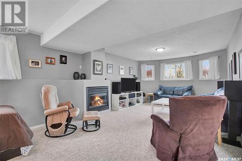 131 Main Street W, Warman, SK - Indoor With Fireplace