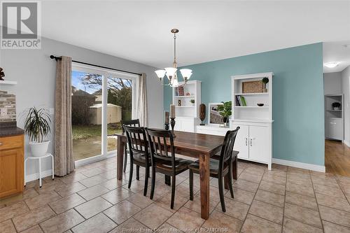 1587 Whitewood Drive, Lakeshore, ON - Indoor Photo Showing Dining Room