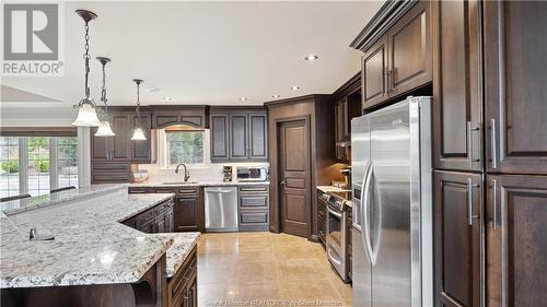 213 Timberline, Moncton, NB - Indoor Photo Showing Kitchen With Upgraded Kitchen