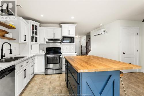201 Bedard St, Dieppe, NB - Indoor Photo Showing Kitchen With Double Sink