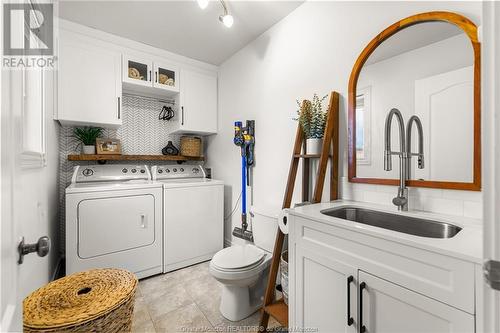 201 Bedard St, Dieppe, NB - Indoor Photo Showing Laundry Room