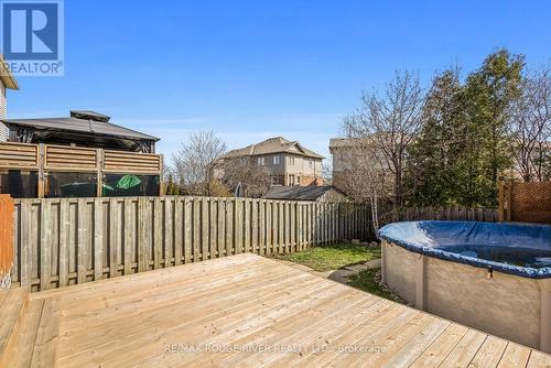 23 Allard Ave, Ajax, ON - Outdoor With Above Ground Pool