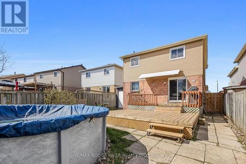 23 Allard Ave, Ajax, ON - Outdoor With Above Ground Pool With Deck Patio Veranda With Exterior
