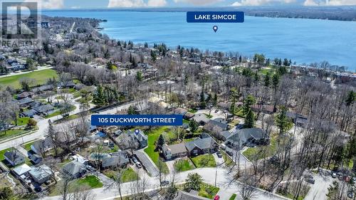 105 Duckworth St, Barrie, ON - Outdoor With Body Of Water With View