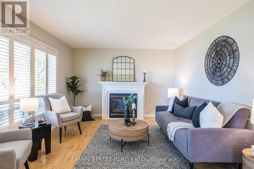 3358 Highway 35 N, Kawartha Lakes, ON - Indoor Photo Showing Living Room With Fireplace