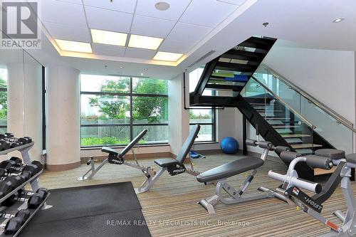 2510 - 3985 Grand Park Drive, Mississauga, ON - Indoor Photo Showing Gym Room