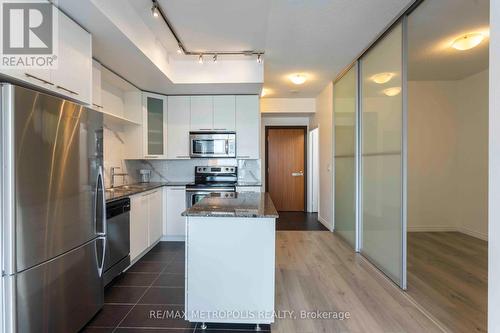 #1611 -500 Sherbourne St, Toronto, ON - Indoor Photo Showing Kitchen With Stainless Steel Kitchen With Double Sink