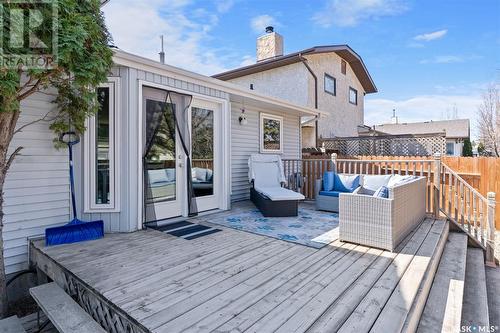 663 Brightsand Crescent, Saskatoon, SK - Outdoor With Deck Patio Veranda With Exterior