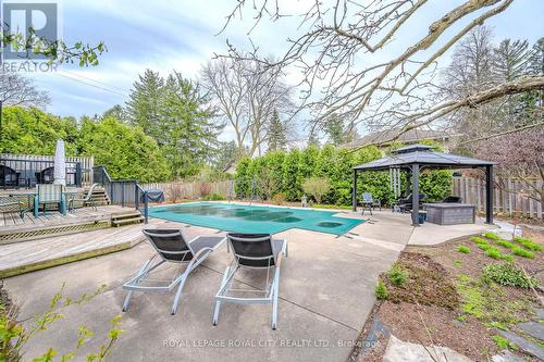 62 Clive Avenue, Guelph, ON - Outdoor With In Ground Pool With Backyard