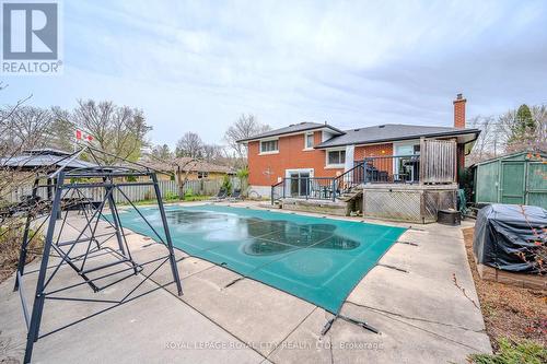 62 Clive Ave, Guelph, ON - Outdoor With In Ground Pool With Backyard