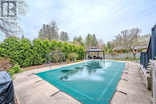 62 Clive Avenue, Guelph, ON - Outdoor With In Ground Pool With Backyard