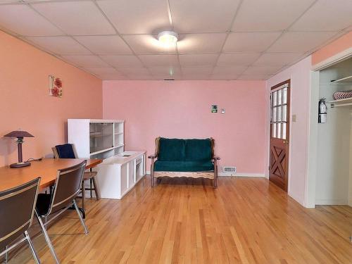 Living room - 5 Rue Joseph-Guiho, Rouyn-Noranda, QC - Indoor Photo Showing Office