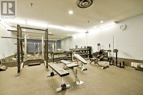 1608 - 5 Old Sheppard Avenue, Toronto, ON - Indoor Photo Showing Gym Room