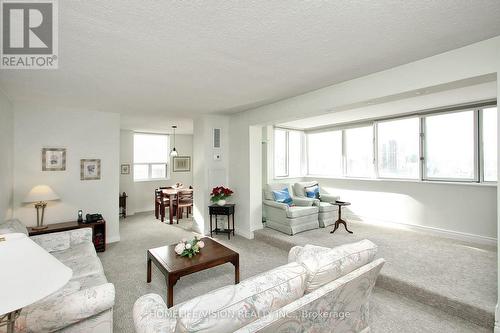 #1608 -5 Old Sheppard Ave, Toronto, ON - Indoor Photo Showing Living Room