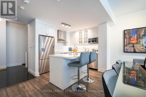 114 - 77 Mcmurrich Street, Toronto, ON - Indoor Photo Showing Kitchen With Stainless Steel Kitchen