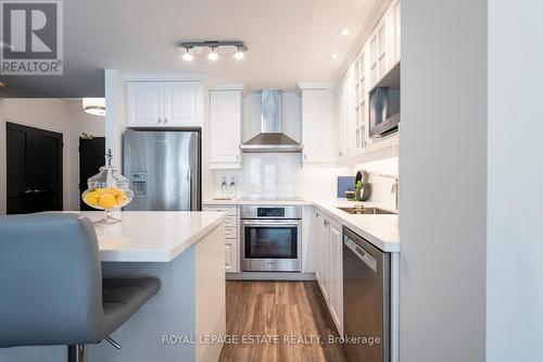 114 - 77 Mcmurrich Street, Toronto, ON - Indoor Photo Showing Kitchen With Stainless Steel Kitchen With Upgraded Kitchen