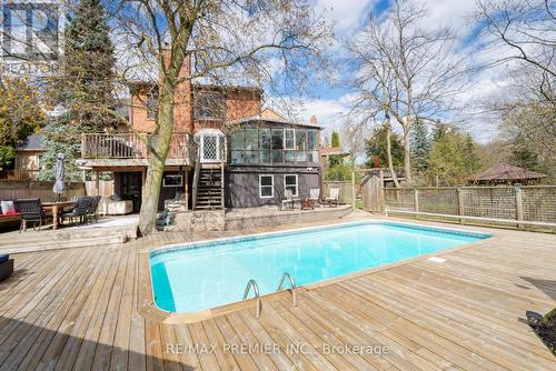 45 Park Drive, Vaughan, ON - Outdoor With In Ground Pool With Deck Patio Veranda