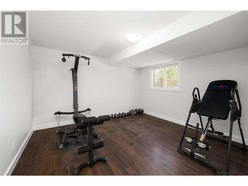 2161 Shamrock Drive, West Kelowna, BC - Indoor Photo Showing Gym Room